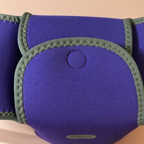 BUILT NY B Series Wine Cube Insulation Sleeve with handles. Purple & Gray. EUC - Picture 3 of 8